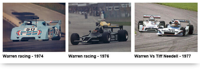 Warren's Racing Years